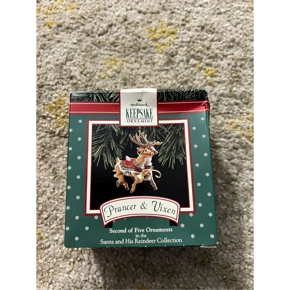 Hallmark Keepsake Prancer & Vixen Ornament 2nd Of 5 Ornaments